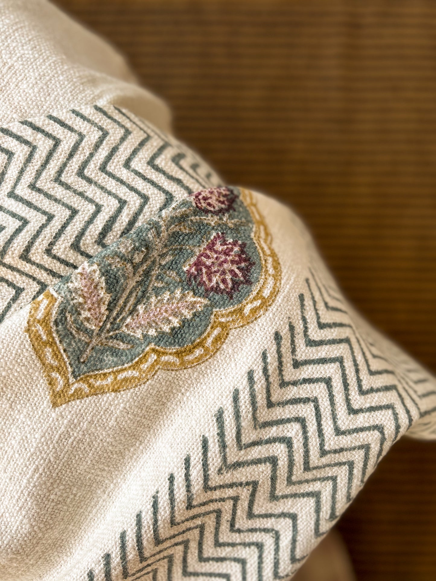 Maharani Bagh Throw Blanket