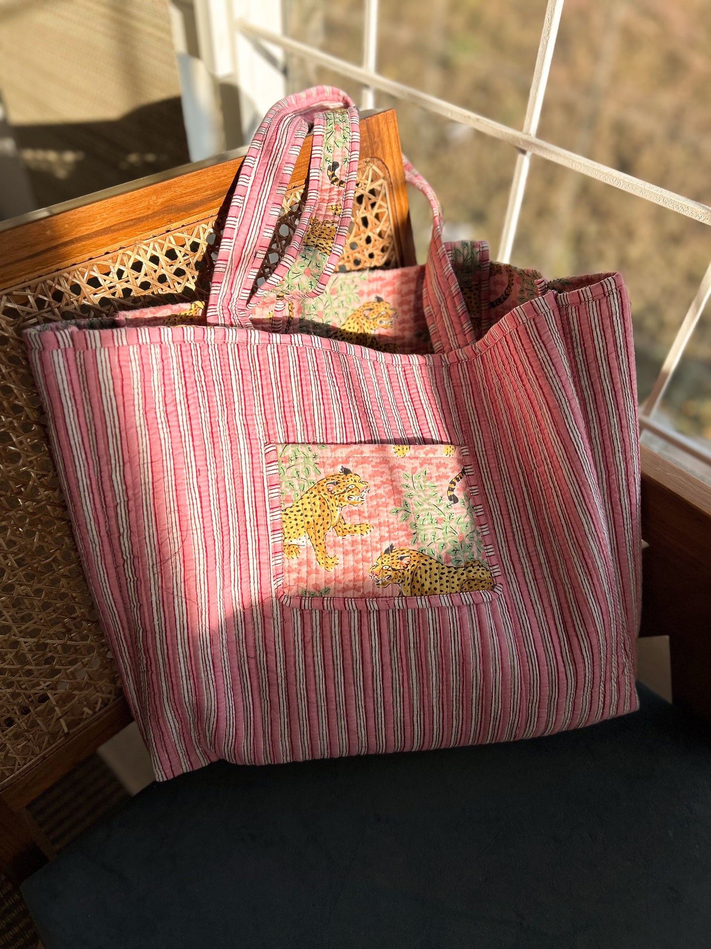 Pink Sabor Tote Bag