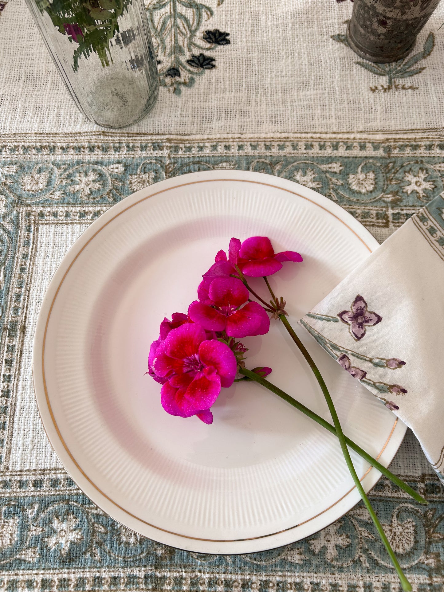 Winter Blossom Table Mat Set