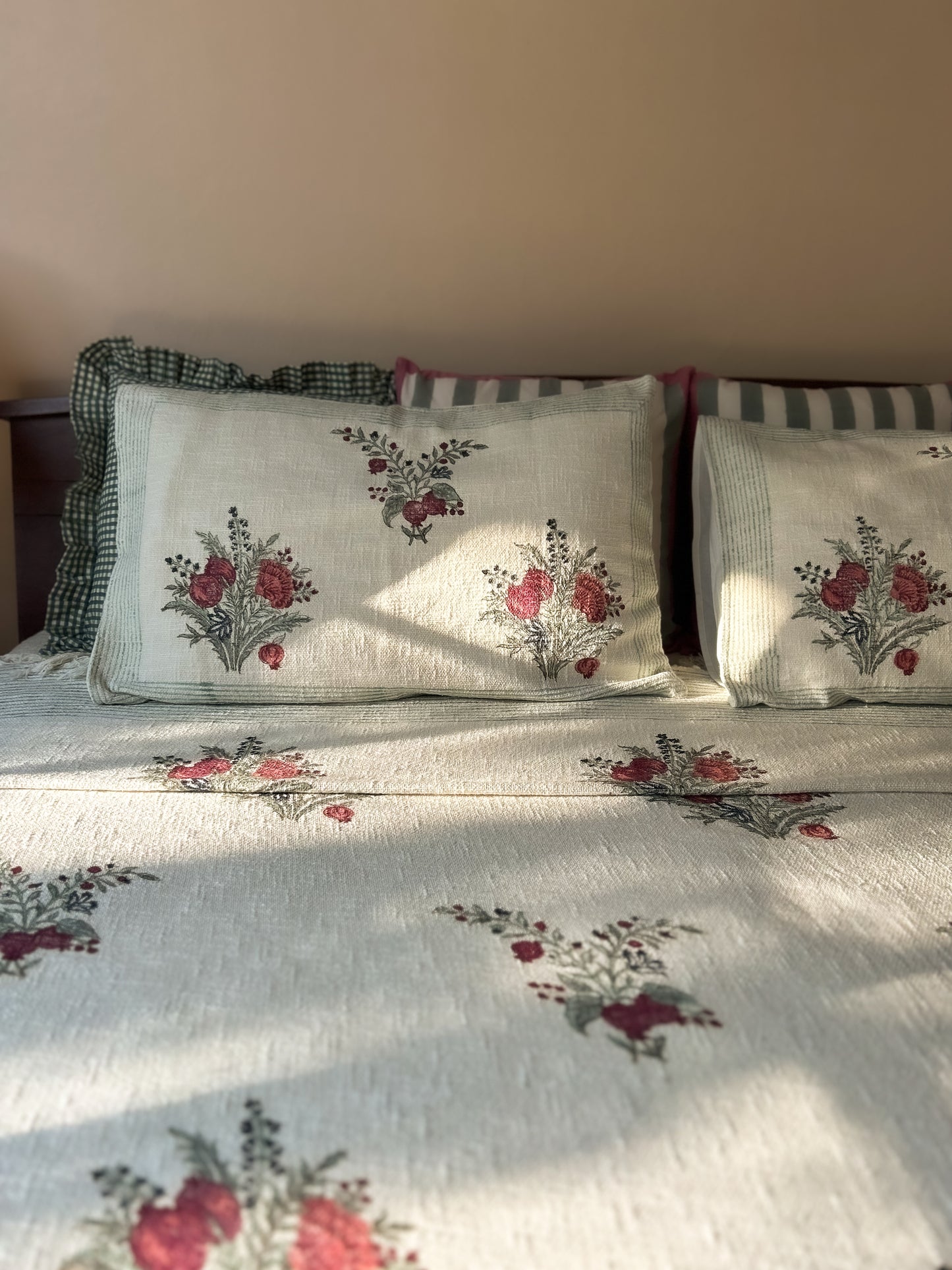 Pom Jute-Linen Bed Set